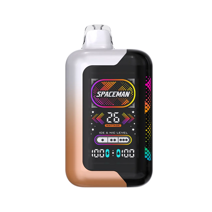 Smok Spaceman SP40000 Juicy Peach Watermelon combines the sweet juiciness of peach with the summery delight of watermelon.