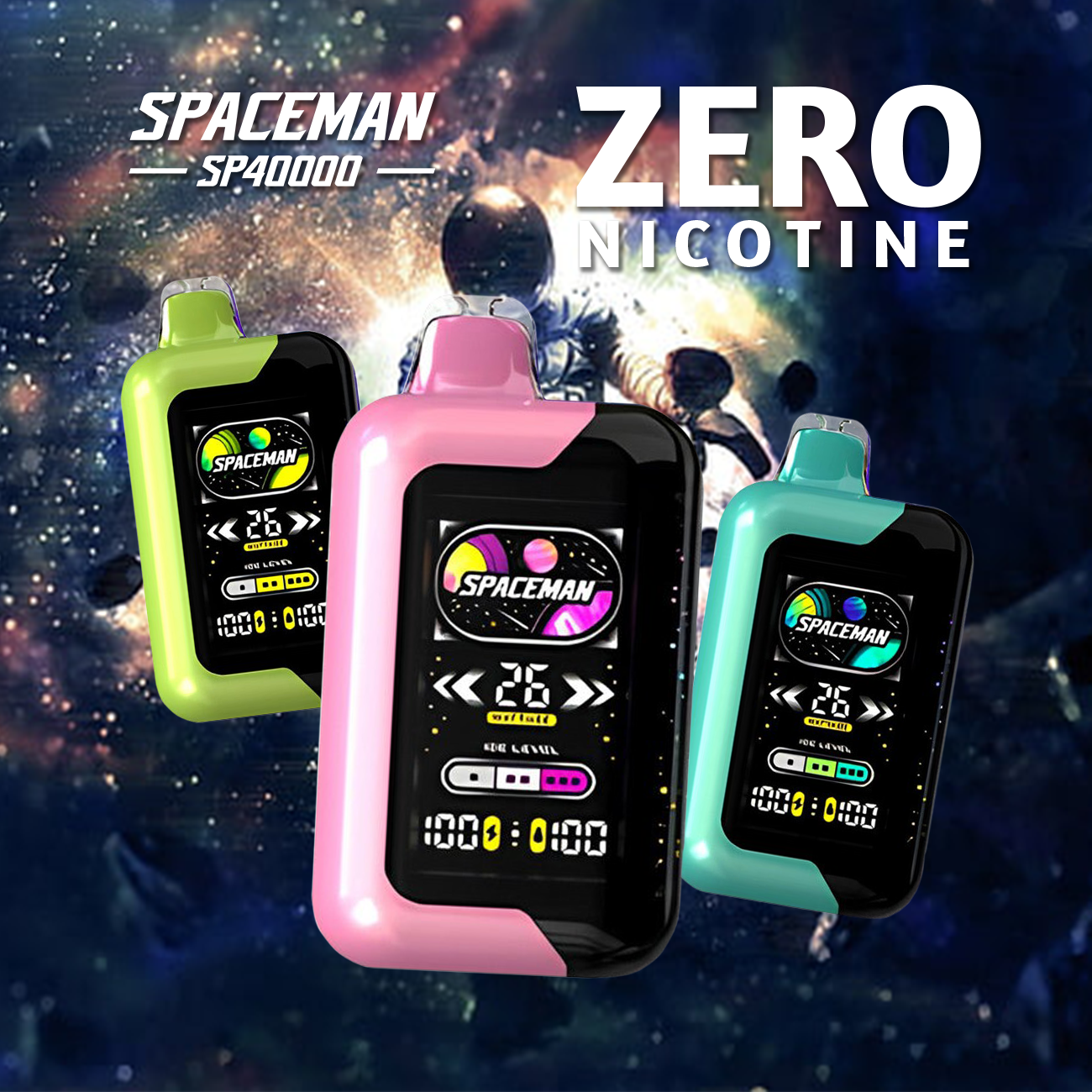 Adjustable Power SPACEMAN SP40000 BY SMOK 40,000 PUFFS DISPOSABLE VAPE - DISPLAY OF 5 Puffs Disposable Offers Australia Adjustable Power SPACEMAN SP40000 BY SMOK 40,000 PUFFS DISPOSABLE VAPE - DISPLAY OF 5 Puffs Disposable Offers Australia