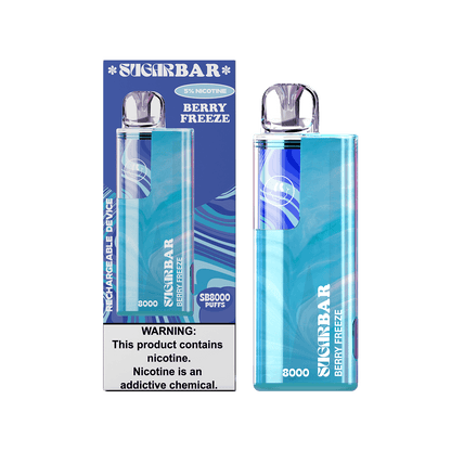 SUGAR BAR SB8000 DISPOSABLE VAPE 6-PACK - SUGAR BAR - ELFBARZ - 
