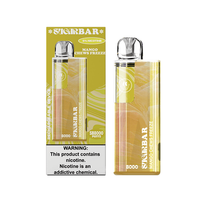 SUGAR BAR SB8000 DISPOSABLE VAPE 6-PACK - SUGAR BAR - ELFBARZ - 