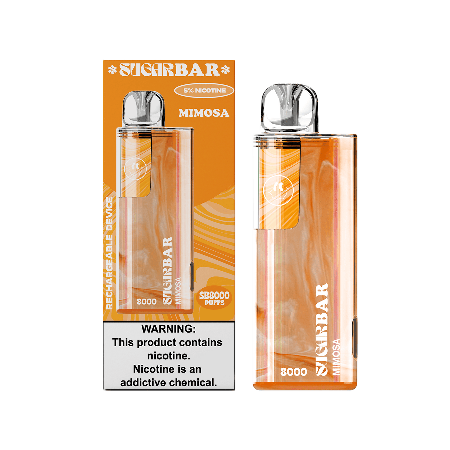 SUGAR BAR SB8000 DISPOSABLE VAPE 6-PACK - SUGAR BAR - ELFBARZ - 