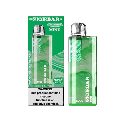 SUGAR BAR SB8000 DISPOSABLE VAPE 6-PACK - SUGAR BAR - ELFBARZ - 