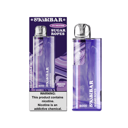 SUGAR BAR SB8000 DISPOSABLE VAPE 6-PACK - SUGAR BAR - ELFBARZ - 