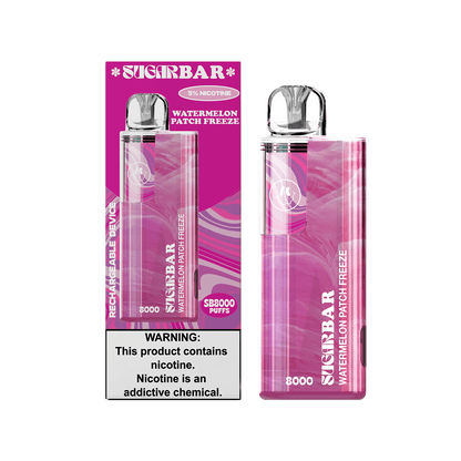 SUGAR BAR SB8000 DISPOSABLE VAPE 6-PACK - SUGAR BAR - ELFBARZ - 