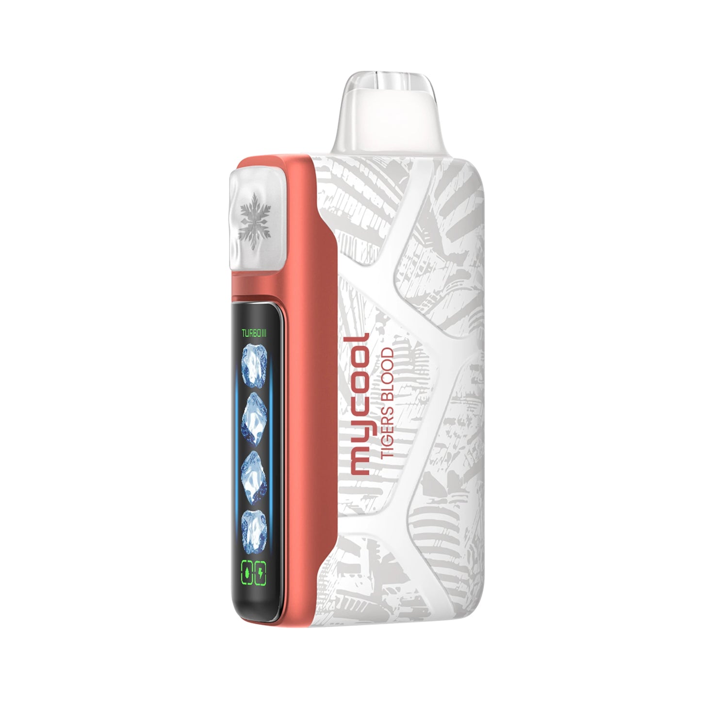 Experience the unique blend of coconut, strawberry, and watermelon in Adjust MyCool 40K Vape Tigers Blood, a standout flavor in the Adjust MyCool 40K lineup.