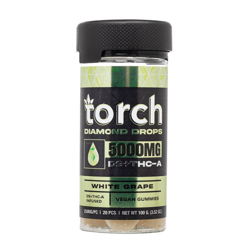 Torch Diamond Drops Gummies 5,000mg Of D9 & THCA