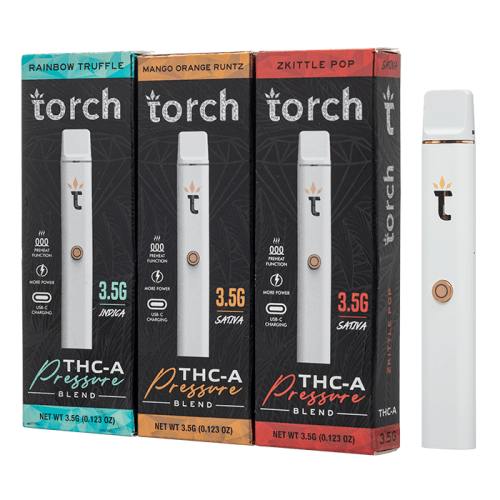 TORCH PRESSURE THC-A 3.5G DISPOSABLE VAPE