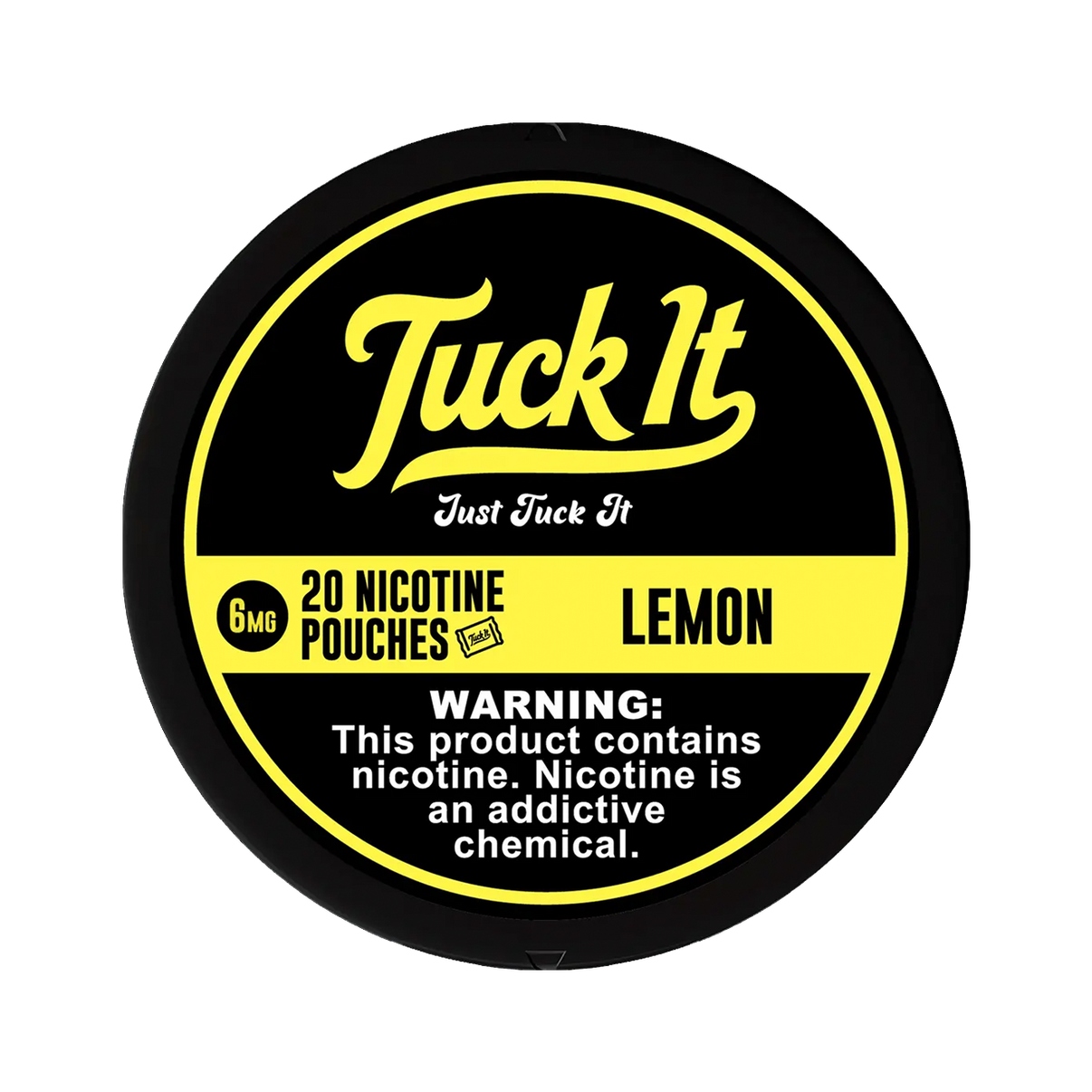 Tuck It Lemon Nicotine Pouches – citrus flavor from one of the best nicotine pouches near me.