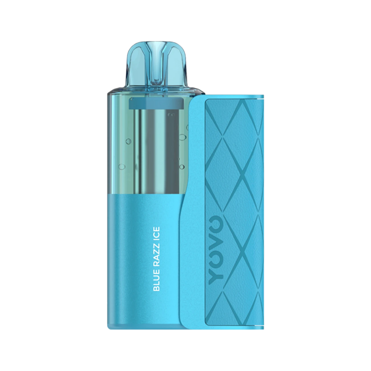 Yovo JB50000 Disposable Vape Kit Blue Razz Ice flavor tangy raspberry with icy cool finish