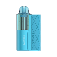 Yovo JB50000 Disposable Vape Kit Blue Razz Ice flavor tangy raspberry with icy cool finish